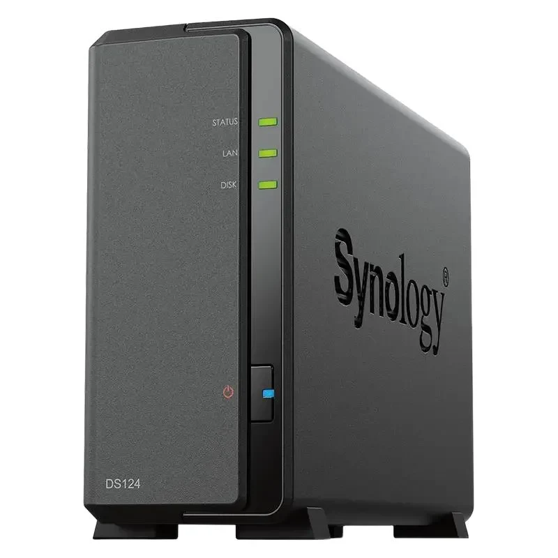 Network Attached Storage SYNOLOGY DS124, Black 5