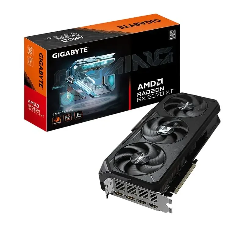 Graphics Card Gigabyte GV-R9070XTGAMING OC-16GD, 16GB GDDR6 256bit 10