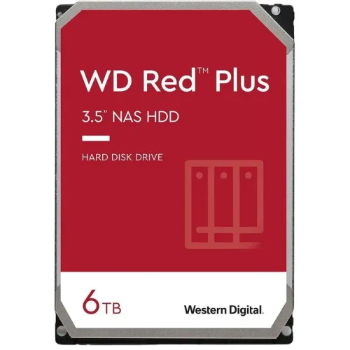 HDD (Spindle Drive) Western Digital WD Red Plus, 3.5", 6 TB <WD60EFPX>