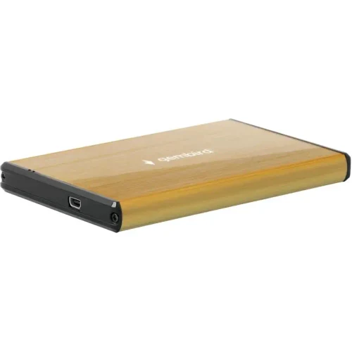External Case Gembird EE2-U3S-3-GL, Gold (EE2-U3S-3-GL)