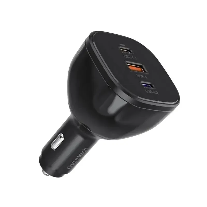 Car Charger Choetech TC0024, 165W, Black 3