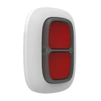 Wireless Alarm Button Ajax DoubleButton, White