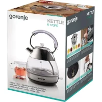 Electric Kettle Gorenje K17GPD, Stainless Steel