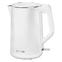 Electric Kettle Gorenje K15DWW, White 2