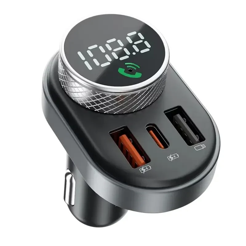 Car Charger Proove FM Launcher Sound Link 30W (PD+QC3.0) Type-C+USB Black 6