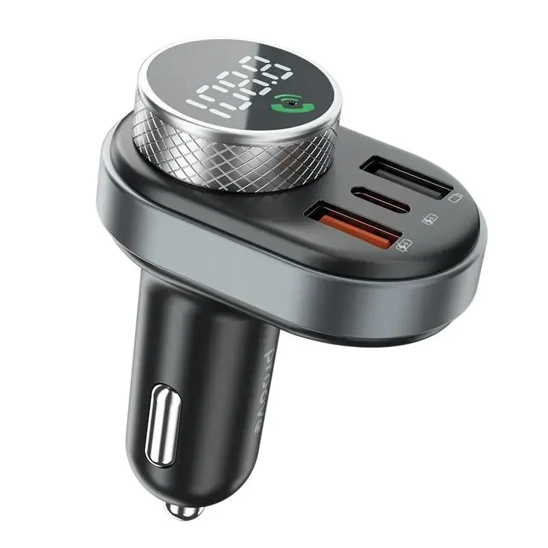 Car Charger Proove FM Launcher Sound Link 30W (PD+QC3.0) Type-C+USB Black 3