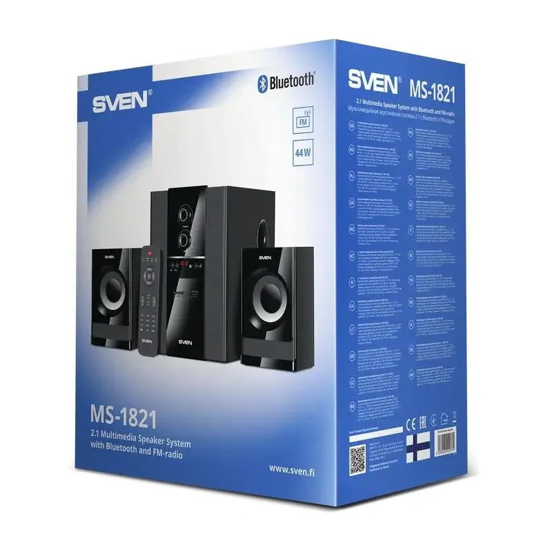 Audio System 2.1 CH SVEN MS-1821, Black 6