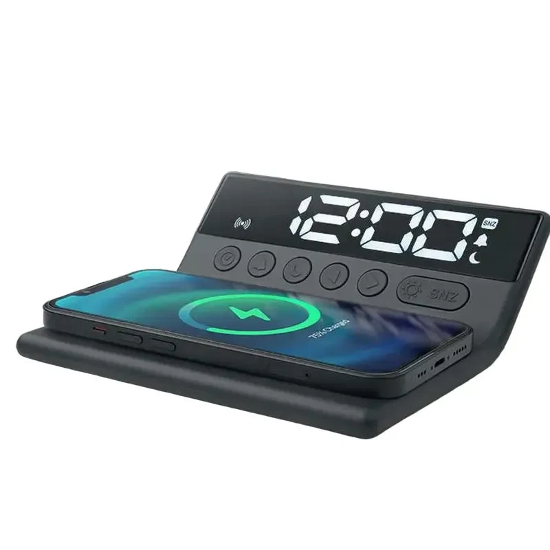 Cellularline Alarm Clock MUSE M-168 WI, Black 2
