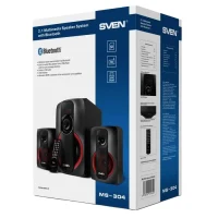 Computer Speakers 2.1 SVEN MS-304, Black/Red 5