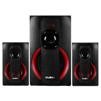 Computer Speakers 2.1 SVEN MS-304, Black/Red 2