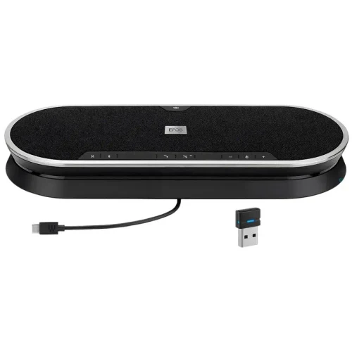 Portable Recording Microphone EPOS EXPAND SP 80, Wireless/Wired Analog, Black