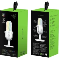 Gaming Microphone Razer Seiren V3 Chroma, Wired Analog, White 4