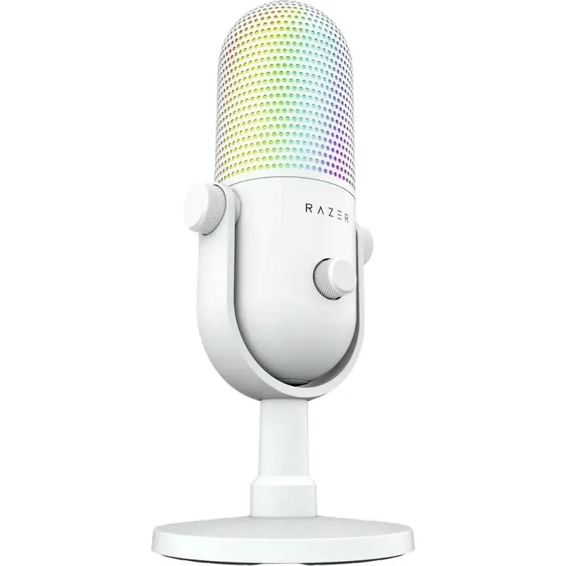 Gaming Microphone Razer Seiren V3 Chroma, Wired Analog, White 6