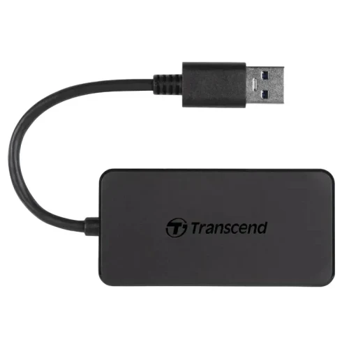 USB Hub Transcend HUB2, Black