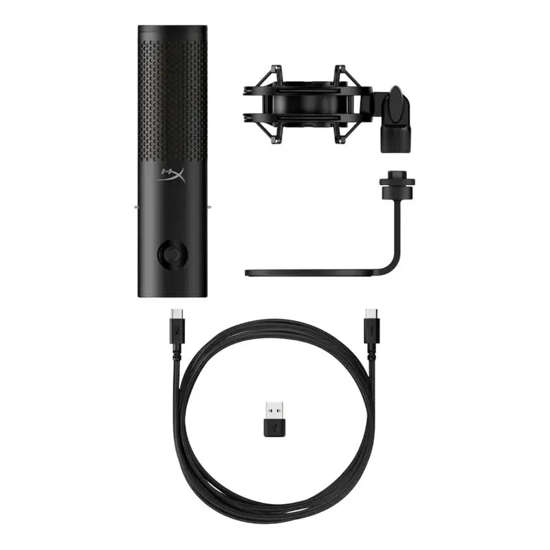 Gaming Microphone HyperX QuadCast 2S, Wired Analog, Black 4
