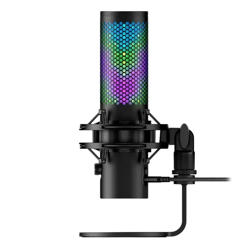Gaming Microphone HyperX QuadCast 2S, Wired Analog, Black 7
