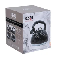 Kettle RESTO 90606, 2,7L, Black 5