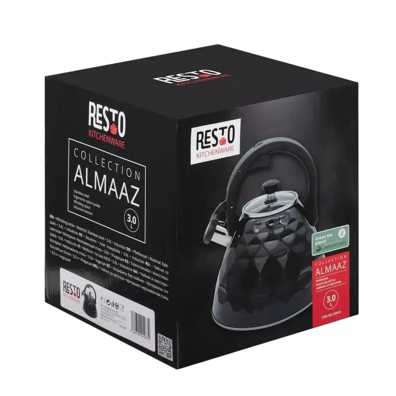 Kettle RESTO 90610, 3L, Black 2
