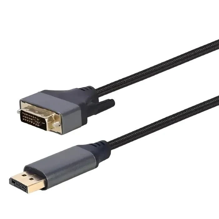 Video Cable Cablexpert CC-DPM-DVIM-4K-6, DisplayPort (M) - DVI-D (M), 1,8m, Black 3