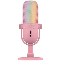 Gaming Microphone Razer Seiren V3 Chroma, Wired Analog, Quartz 5