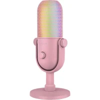 Gaming Microphone Razer Seiren V3 Chroma, Wired Analog, Quartz 2