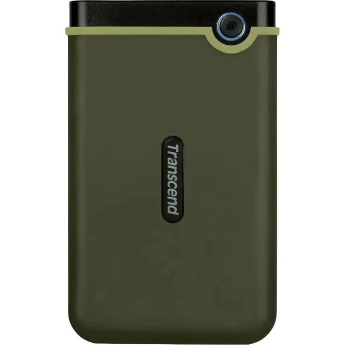 External Portable HDD Transcend StoreJet 25M3G, 2 TB, Military Green (TS2TSJ25M3G) 4