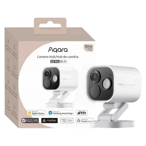 Smart Home Security Camera AQARA Hub G5 Pro, White