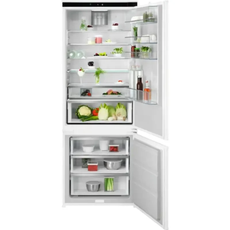 Refrigerator AEG NSC7P751DS, White 3