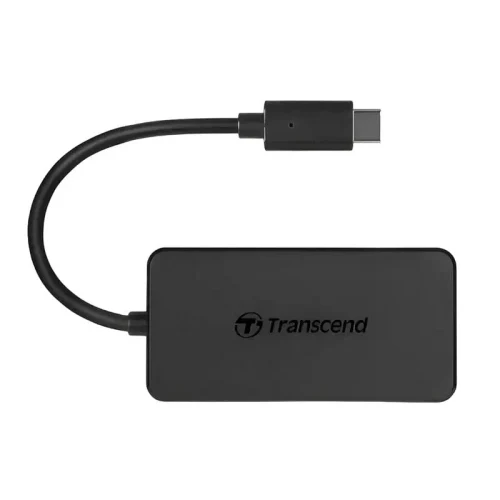 USB Hub Transcend HUB2C, Black