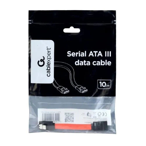 Cable SATA Cablexpert CC-SATAM-DATA-0.3M, Red