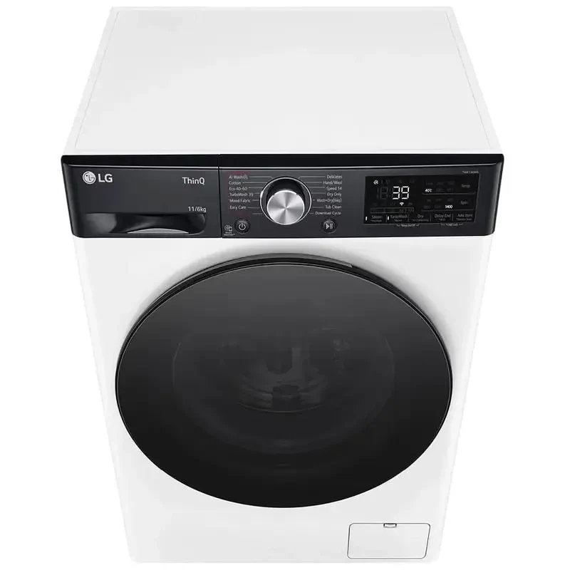 Combo Washer-Dryer LG F4DR711S2H, 10kg, White 11