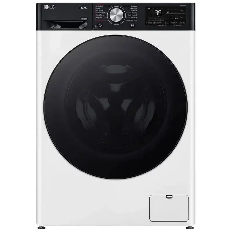 Combo Washer-Dryer LG F4DR711S2H, 10kg, White 2