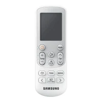 Remote control for the air conditioner Samsung AR-EH03E, White