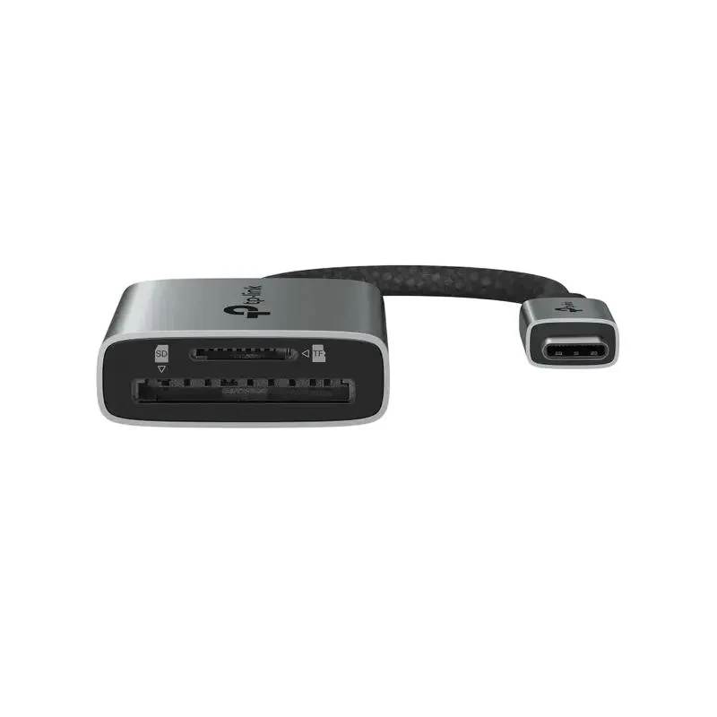 Memory Card Reader TP-LINK UA430C, USB Type-C, Grey 4