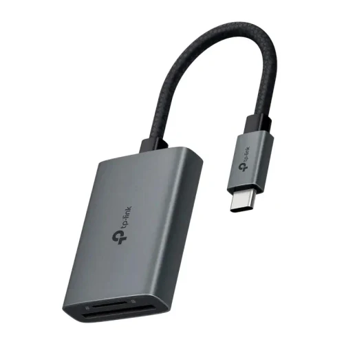 Memory Card Reader TP-LINK UA430C, USB Type-C, Grey
