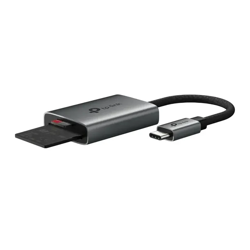 Memory Card Reader TP-LINK UA430C, USB Type-C, Grey 2
