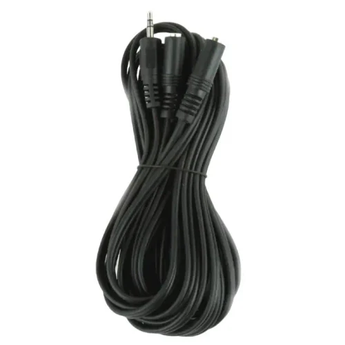 Audio Cable Cablexpert CCA-415, 3.5mm 3-pin (M) - 2x 3.5mm 3-pin (F), 5m, Black