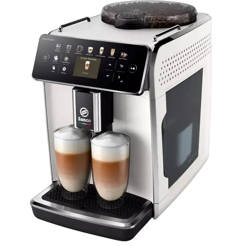 Coffee machine Saeco SM6580/20, White | Black 3