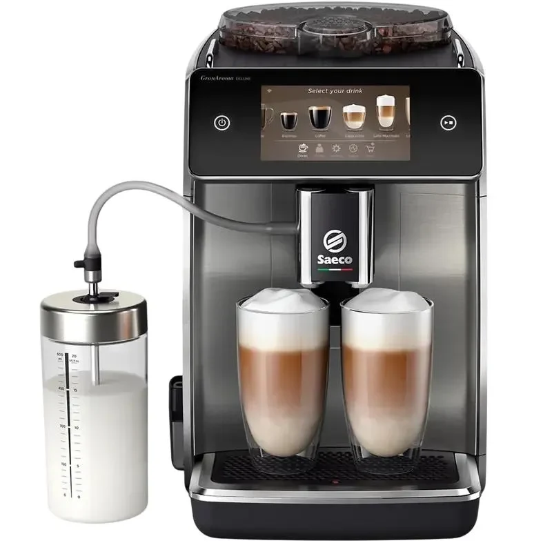 Coffee machine Saeco SM6685/00, Black | Stainless Steel 2
