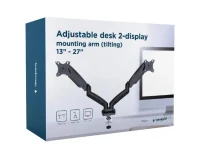 Monitor Mount Gembird MA-DA2-05, Black
