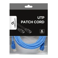 Patch cord Cablexpert PP6U-3M/B, Cat6 UTP, 3m, Blue
