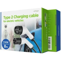 EV Charging cable Type 2, 3-phase 16A, 11kW, 8m, IP55, Energenie, EV-T2MF-11KW-8M 6