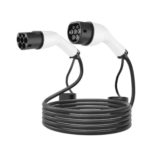 EV Charging cable Type 2, 3-phase 16A, 11kW, 8m, IP55, Energenie, EV-T2MF-11KW-8M