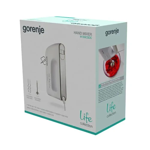 Hand mixer Gorenje M 550CSDC, White