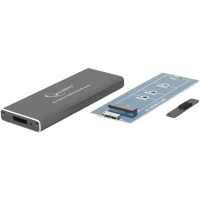 Portable Enclosure Kit Gembird EE2280-U3C-01, Grey 5