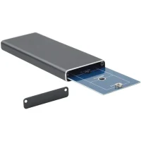 Portable Enclosure Kit Gembird EE2280-U3C-01, Grey