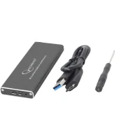Portable Enclosure Kit Gembird EE2280-U3C-01, Grey 2