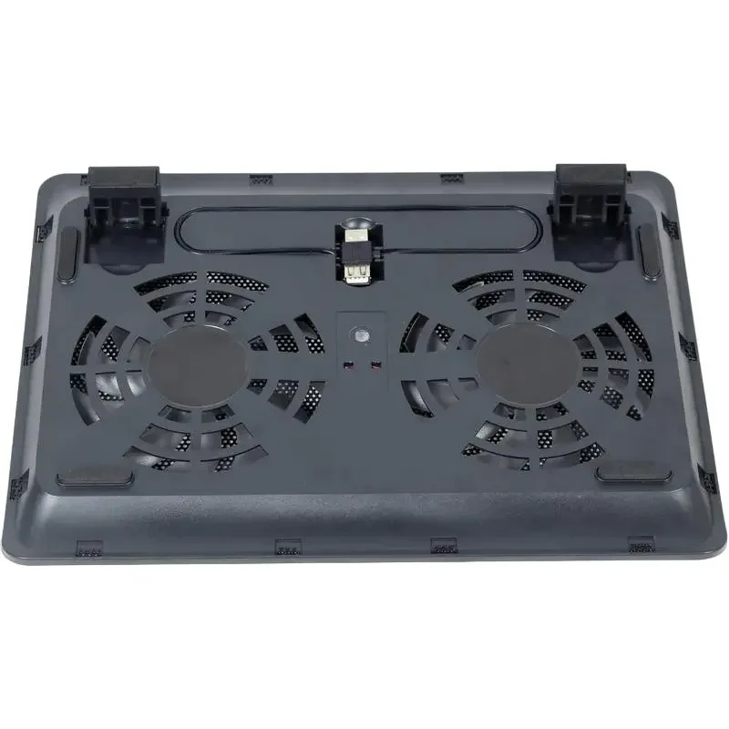 Notebook cooling stand Gembird NBS-2F15-05, 15,6", Black 5