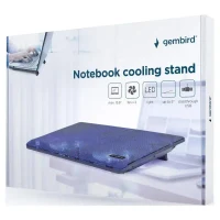 Notebook cooling stand Gembird NBS-2F15-05, 15,6", Black 6