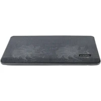 Notebook cooling stand Gembird NBS-2F15-05, 15,6", Black